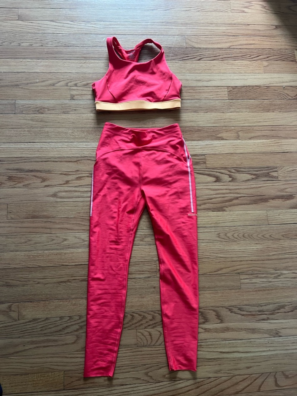 Peloton endurance legging and bra set